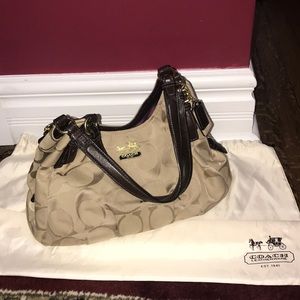 Authentic Coach Hobo with dust bag